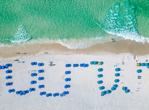 On the beach