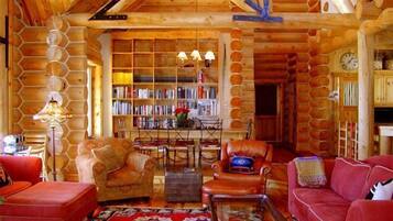 TV, fireplace, DVD player