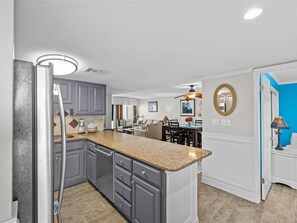Interior - Beautifully Remodeled Beachfront unit with Amazing views! Free Bch Svc (504) (Destin)