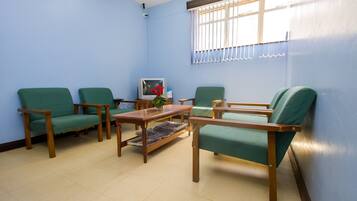 Sala de estar en el lobby