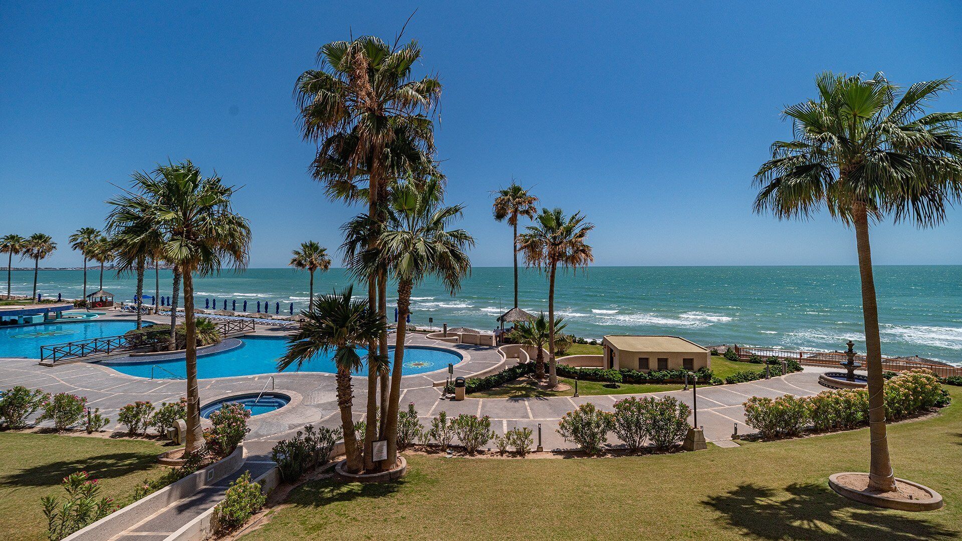 Una piscina climatizada