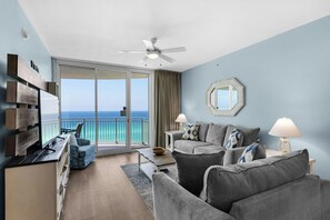 Televisión y reproductor de DVD 