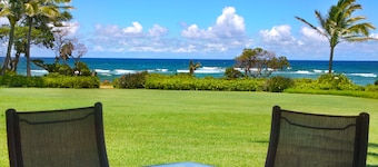 Beachfront on Kauai's Beautiful Coconut Coast!