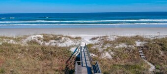Beautiful Oceanfront Pool Home ~ Private Boardwalk ~ Heated Pool