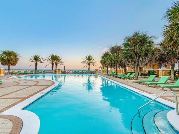 Indoor pool, a heated pool