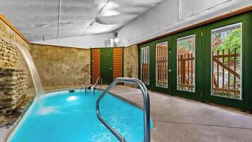 Indoor pool, a heated pool