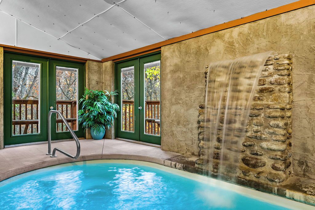 Indoor pool, a heated pool