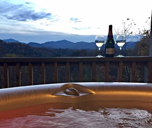 Idromassaggio all'aperto