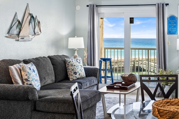 TV, DVD player, books, video library