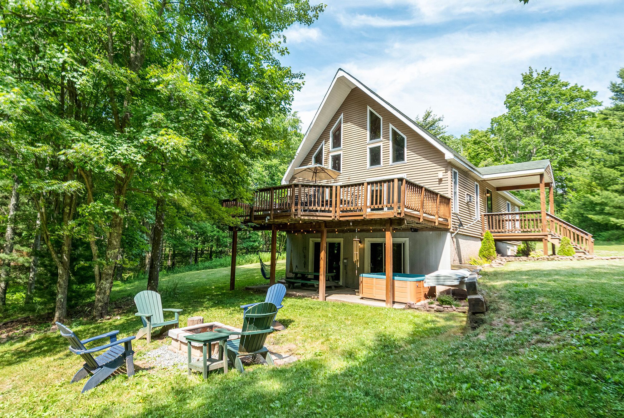 Solitude | Pet Friendly, Woods, Fire Pit, Deck!