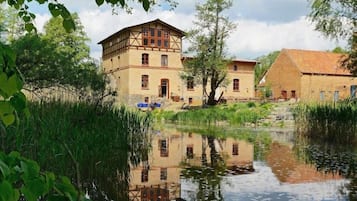 Blick von der Unterkunft