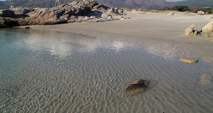 Mar no Camiño. Meerblick, Garten und Außenterrasse.