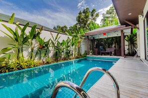Outdoor pool - Tropical Pool Villas near Phuket Zoo (Chalong)