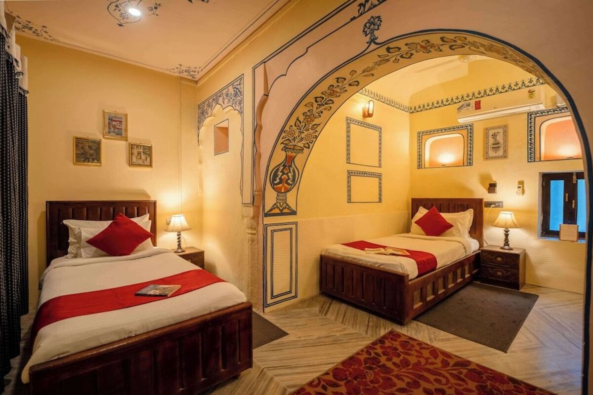 1 slaapkamer, een bureau, gratis wifi, beddengoed