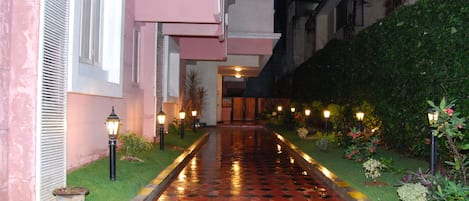 Interior entrance