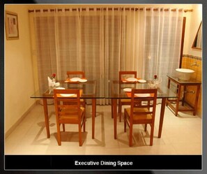 Executive Double Room, 1 King Bed, Accessible, City View | In-room dining - Sterling Living Space - Residency Road (Bengaluru)