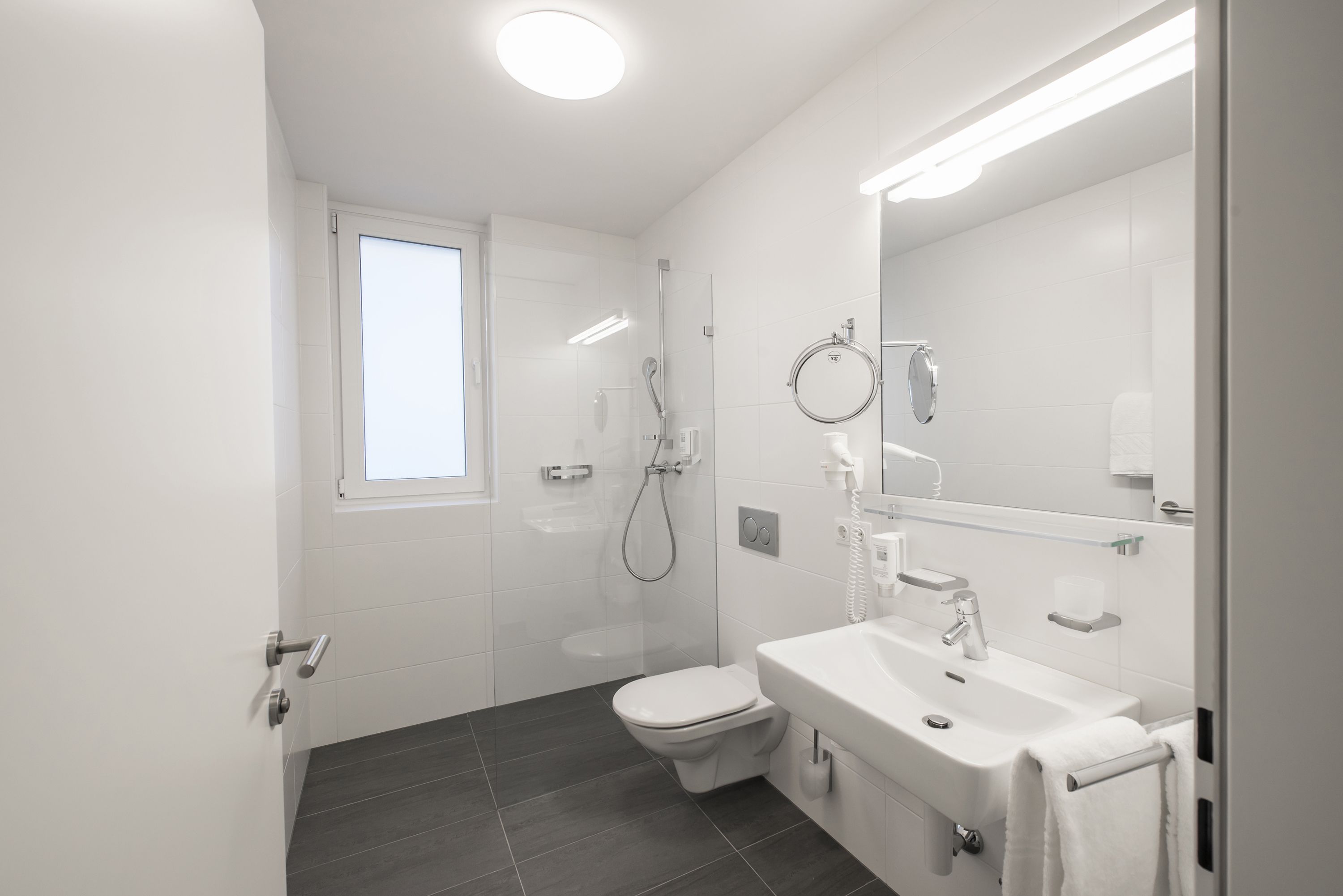 Studio Deluxe, 1 lit double et 1 canapé-lit (160x200 cm bed ) | Salle de bain