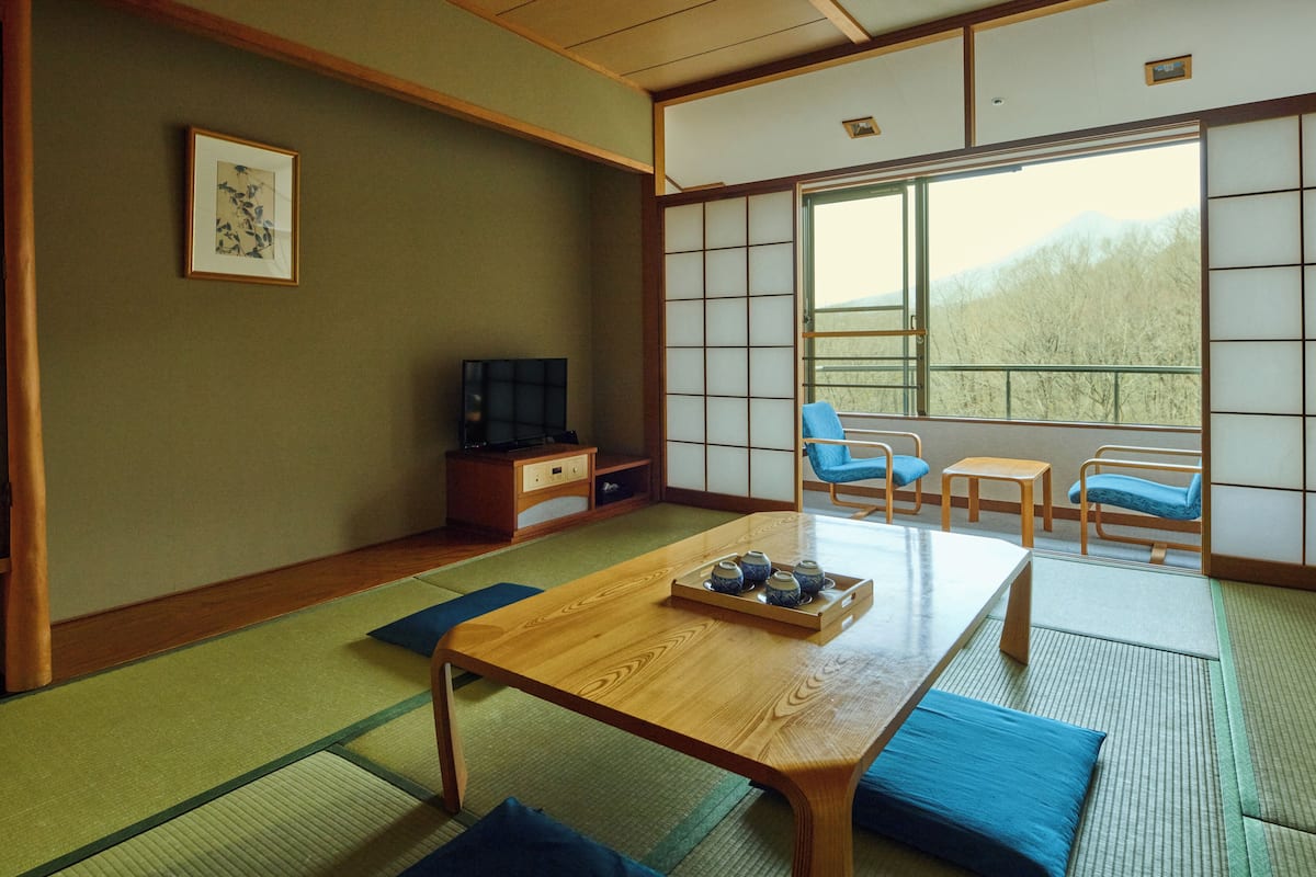 和室 (Japanese Style) | セーフティボックス (室内)、WiFi (無料)、ベッドシーツ