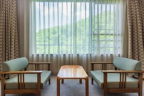 Tradisjonelt rom (Japanese Style) | Safe på rommet, wi-fi (inkludert) og sengetøy