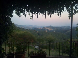 Vista desde la propiedad