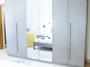 Lägenhet - 1 sovrum | 1 sovrum, sängtillbehör av högsta kvalitet och strykjärn/strykbräda