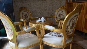 Sitteområde i lobbyen
