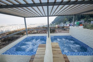 Piscina en la azotea