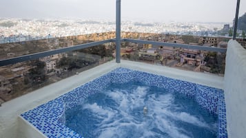 Rooftop pool