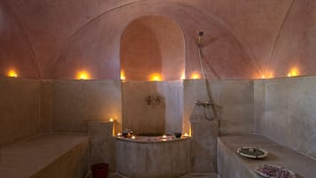 Tyrkisk bad/hammam, kropsbehandlinger, body scrub-behandlinger