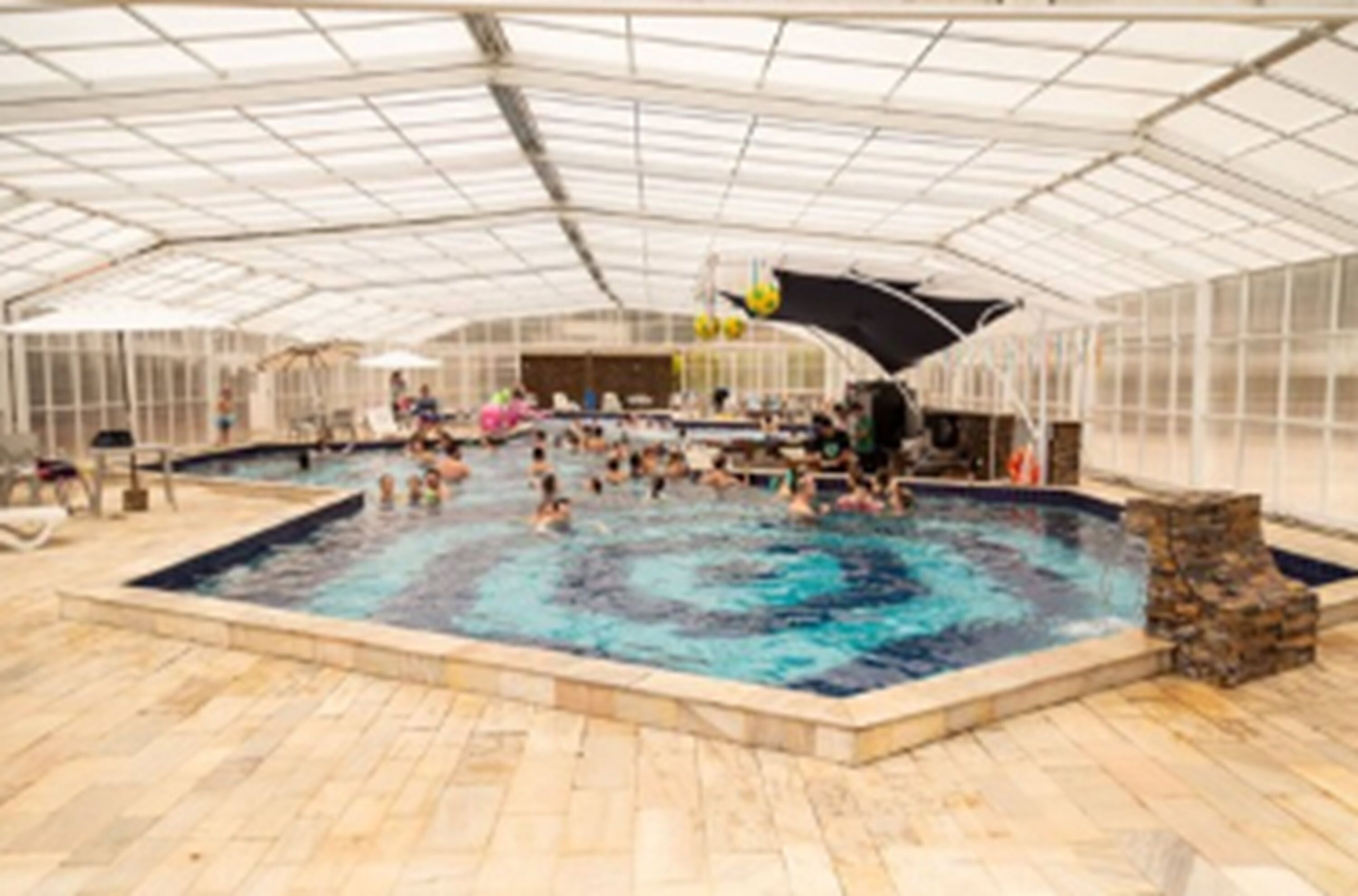 Indoor pool, 2 outdoor pools, sun loungers