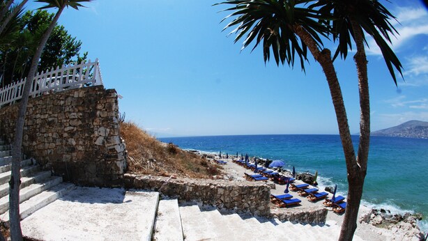 On the beach - Hotel Ocean (Sarandë)