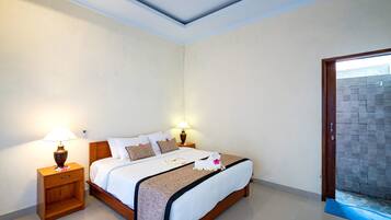 Kamar Double Deluks | Meja kerja, kedap suara, Wi-Fi gratis, dan seprai linen