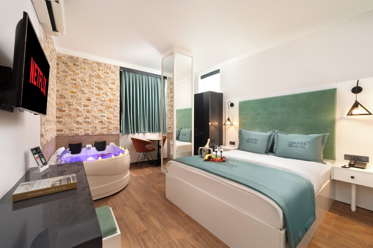 Habitación de lujo | 1 habitación, ropa de cama de alta calidad y edredón