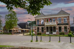 Façade de l’hébergement