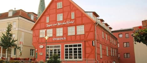Fassade der Unterkunft