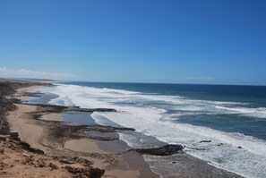 A coastal beach with a clear sky. - Daribis (Sidi Ouassay)