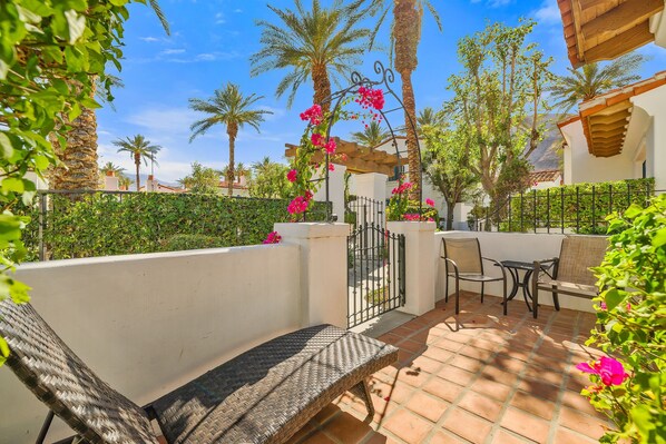 Terrace/patio - SV004 Single Story LQ Resort Studio Spa Villa (La Quinta)