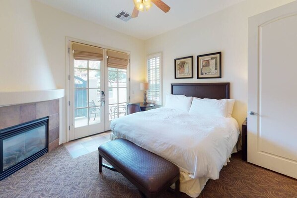 2 多间卧室、熨斗/熨衣板、WiFi、床单