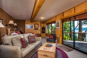 TV, fireplace, DVD player - Lopez Island, Klahowya #138 (Lopez Island)