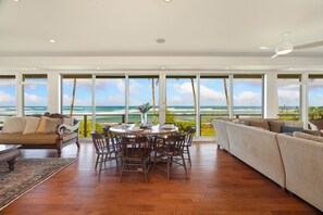 Interior - Beachfront Luxury Dream House with A/C & Gym! (Haena)