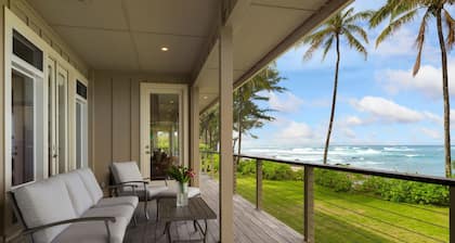 Beachfront Luxury Dream House with A/C & Gym!