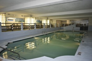 Indoor pool, a heated pool