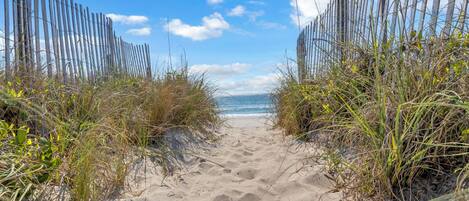 Aan het strand