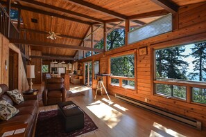 Living area - San Juan Island, Orca Overlook #112 (San Juan Island)