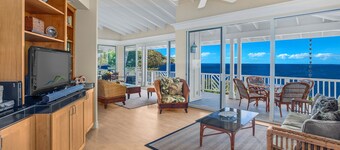 Anini Beach House By Parrish Kauai - oceanfront on Anini Beach great for the fam