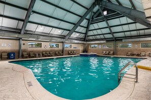 Indoor pool, a heated pool