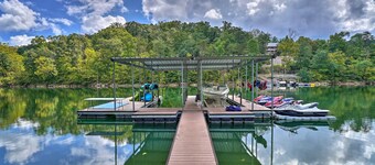 Caryville Home w/ Private Dock & Norris Lake Views