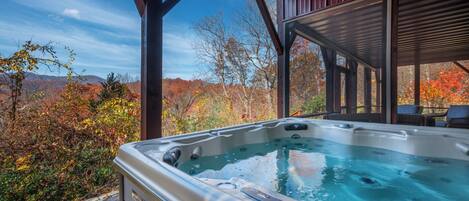 Bain à remous extérieur