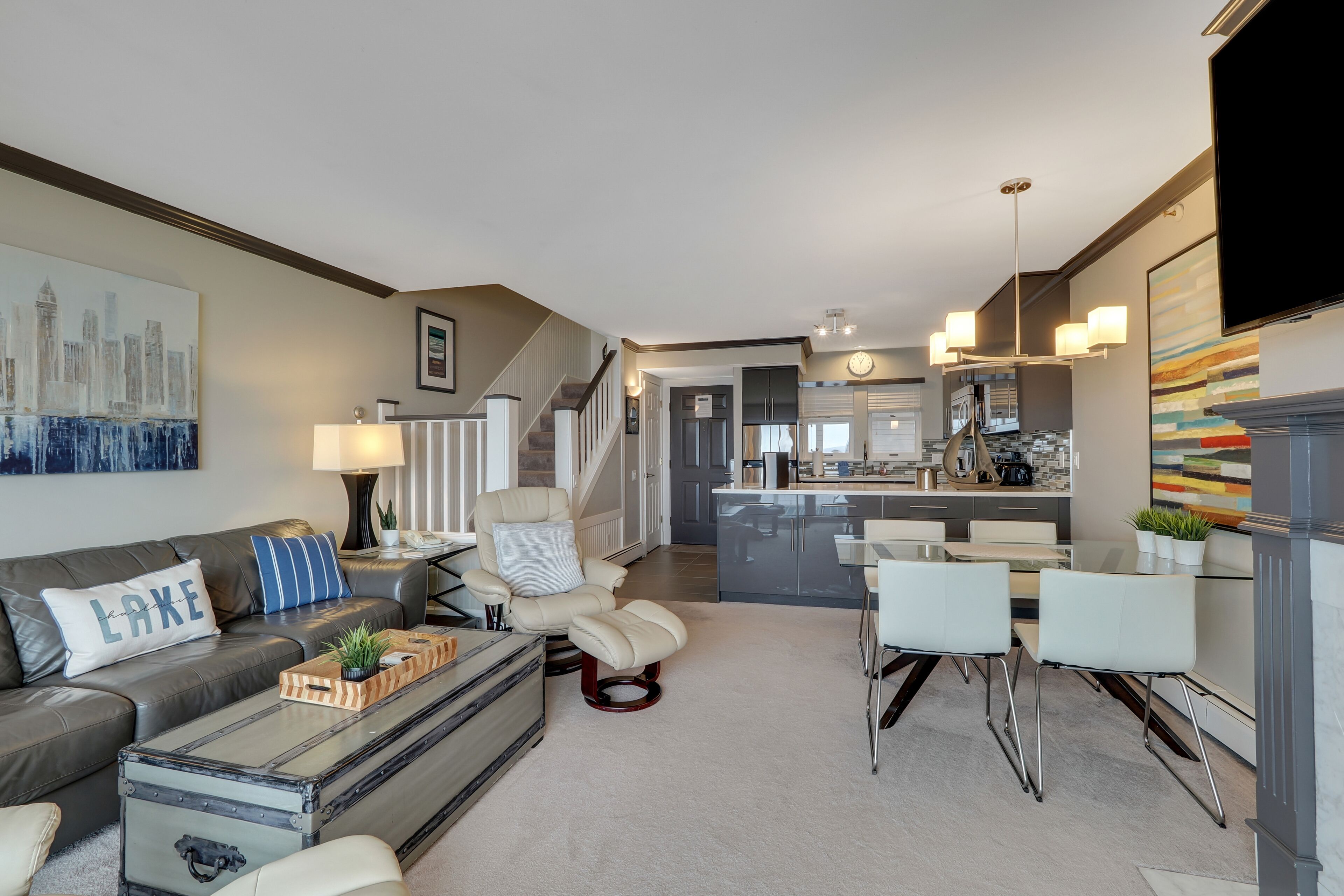1BR Beachfront Condo 311 on Gorgeous Lake Charlevoix in Boyne City!