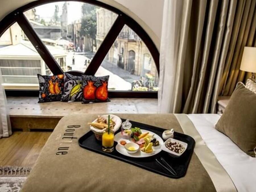 Habitación clásica con 2 camas individuales | Vista a la ciudad